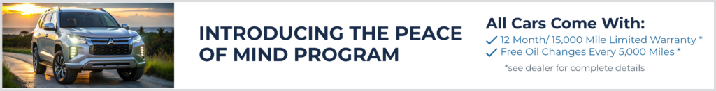 BANNER PEACE OF MIND - Lease Here Pay Here, Beaufort, SC