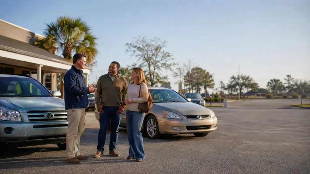When a Referral Program Makes a Dealer More Attractive - Beaufort, SC A car dealer referral program can signal loyalty and customer satisfaction, but it should not outweigh vehicle condition, lease terms, warranty, payment fit, and service quality.
